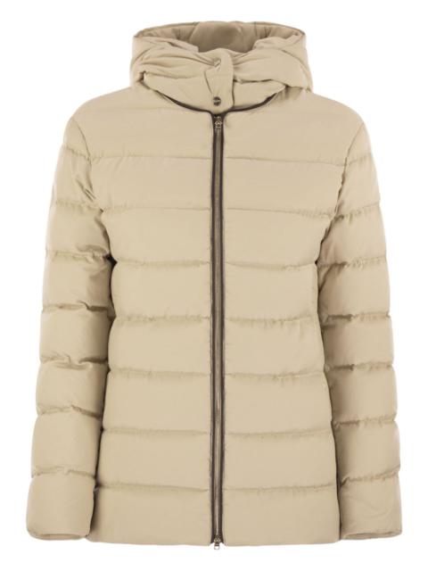 Herno hooded quilted jacket
