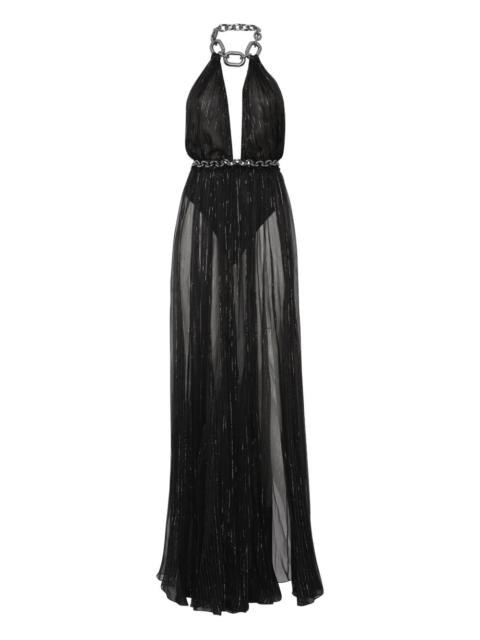 PHILIPP PLEIN chain-detail maxi dress