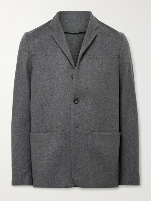 SEASE Ellen 2.0 Unstructured Wish® Virgin Wool and Cashmere-Blend Felt Blazer