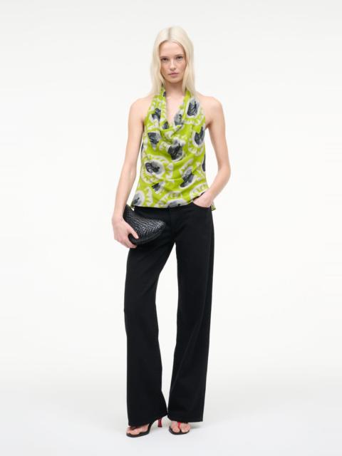 STAUD STAUD LIORA TOP PADDLE OUT CHARTREUSE