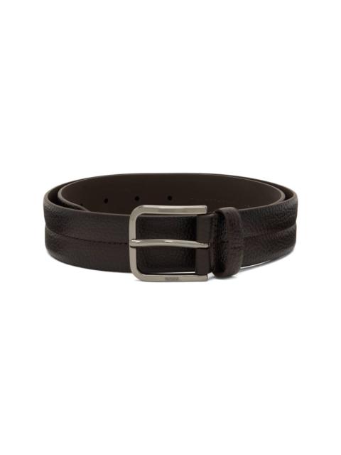 BOSS Brown Leather Dress Belt