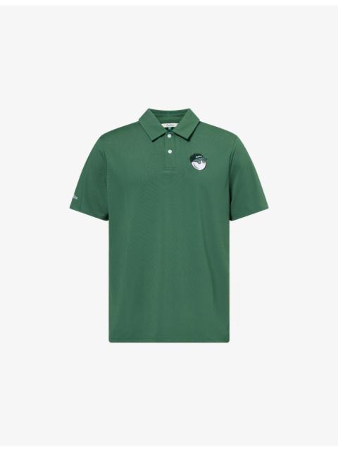 malbon Fairway Baldwin Woven Polo T-Shirt