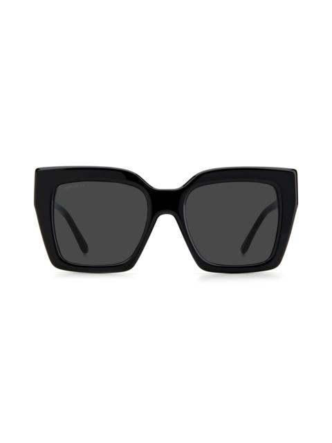 Elenigs 53mm Square Sunglasses in Black /Grey