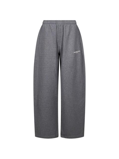 Alexander Wang mid-rise relaxed sweatpant w/ logo print