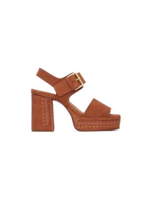 See by Chloé Orange Pheebe Platform Sandals