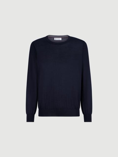 Brunello Cucinelli Cashmere and silk lightweight sweater