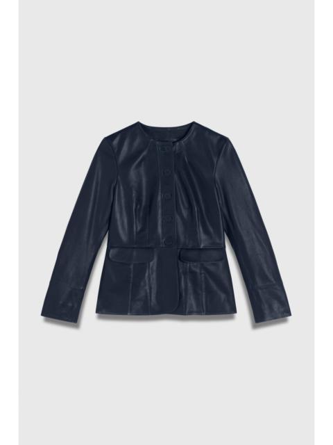 THE FOLD Ginevra Leather Jacket