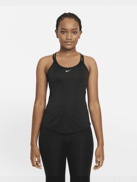Nike Women's Dri-FIT One Elastika Standard Fit Tank Top