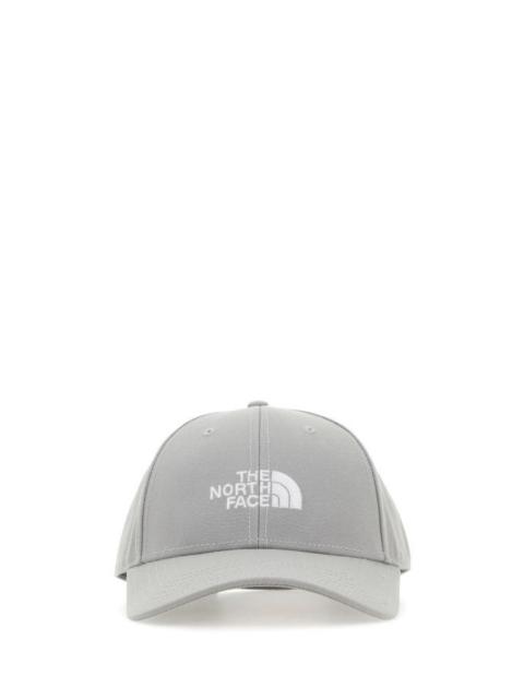 Grey polyester baseball cap