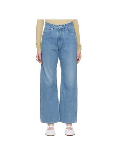 Blue Faded Jeans