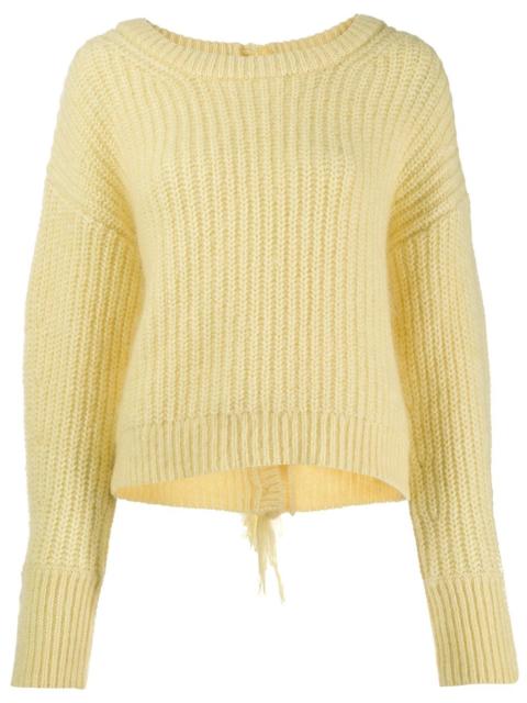 KENZO scoop neck knitted jumper