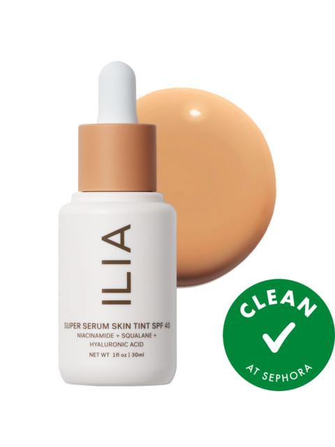 ILIA Beauty Super Serum Skin Tint SPF 40 - Hydrating Foundation