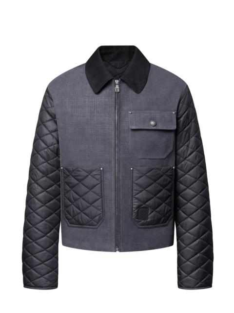 Louis Vuitton Mix Leather Workwear Blouson
