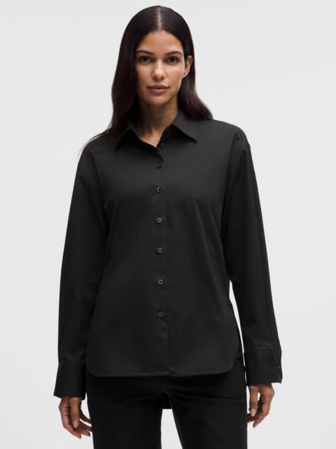 lululemon Woven Relaxed-Fit Button-Up Shirt