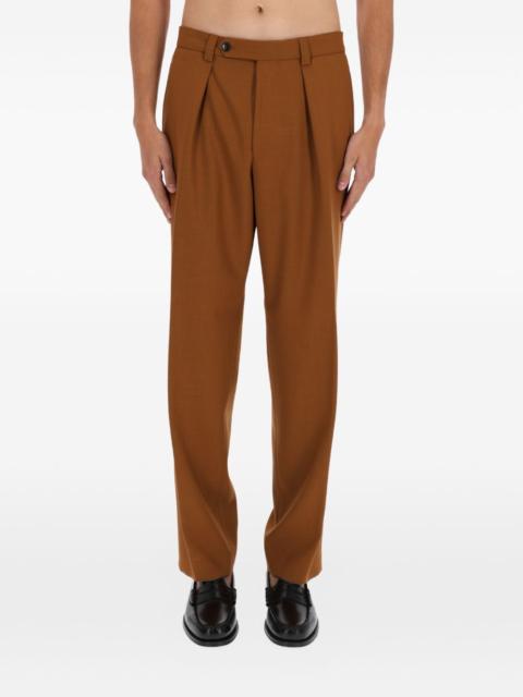 BOSS pleated trousers