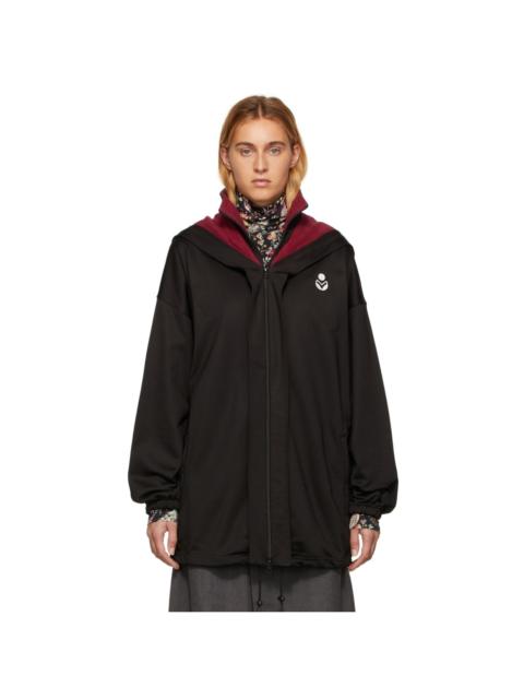 Isabel Marant Étoile 로고 인쇄 후드 재킷