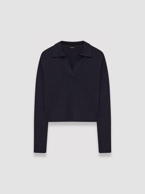 Pure Cashmere Polo Jumper