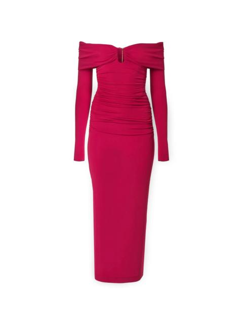 CAROLINA HERRERA Carolina Herrera Off-shoulder Midi Dress