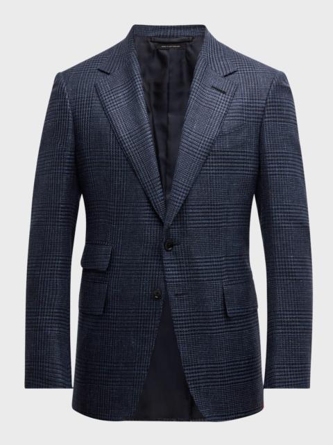 TOM FORD Men's Shelton Prince of Wales Sport Coat