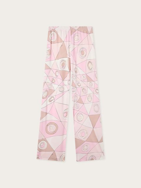PUCCI OCCHI PRINT JERSEY PANTS