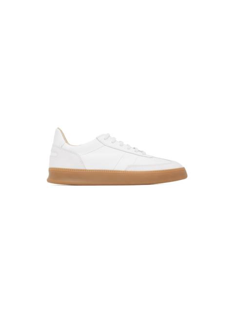 White Smash Low Nappa Sneakers