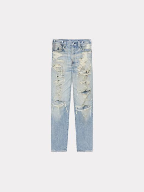 KENZO KENZO x LEVI'S distressed jeans