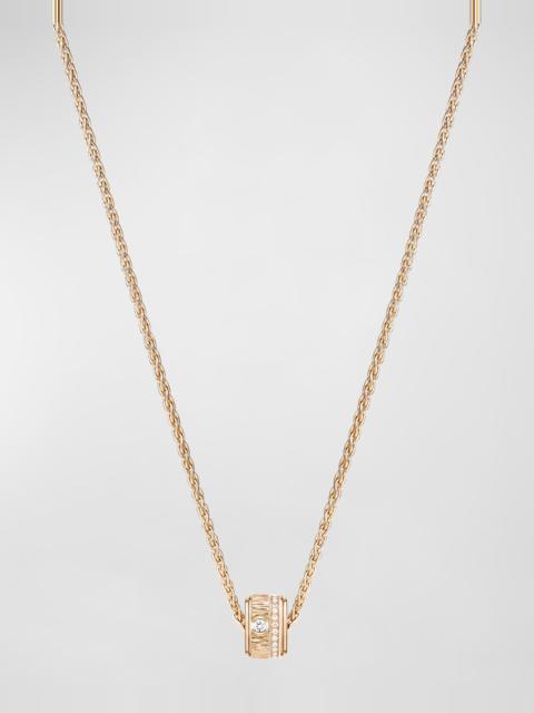 Piaget 18K Pink Gold Possession Decor Palace Pendant Necklace with Diamonds