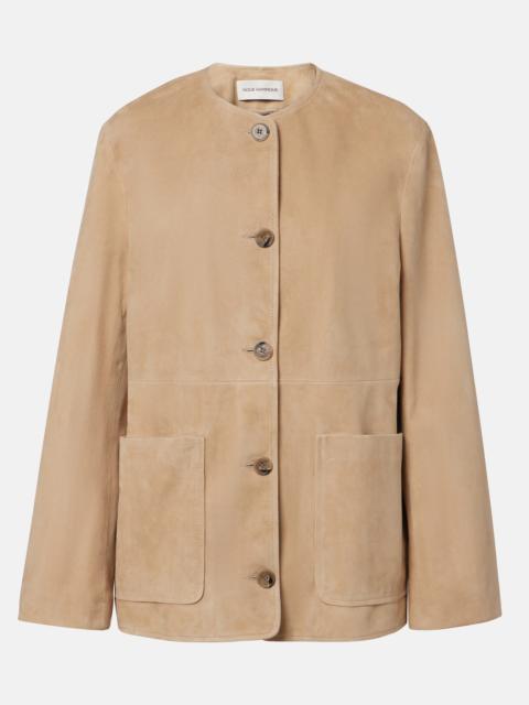 NOUR HAMMOUR Suede jacket