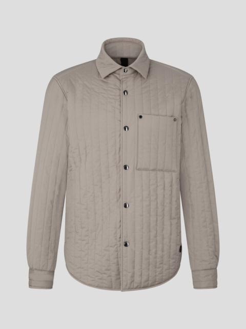 BOGNER Olli Quilted shirt jacket in Beige