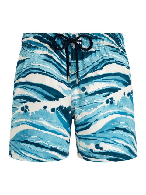 Men Stretch Swim Trunks Wave - Vilebrequin x Maison Kitsuné