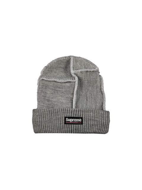 Supreme Paneled Seam Beanie 'Heather Grey'