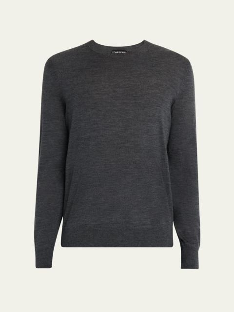 TOM FORD Men's Fine Gauge Wool Crewneck Sweater