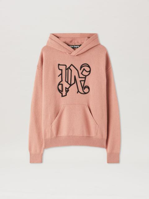 Palm Angels Monogram Knit Hoodie