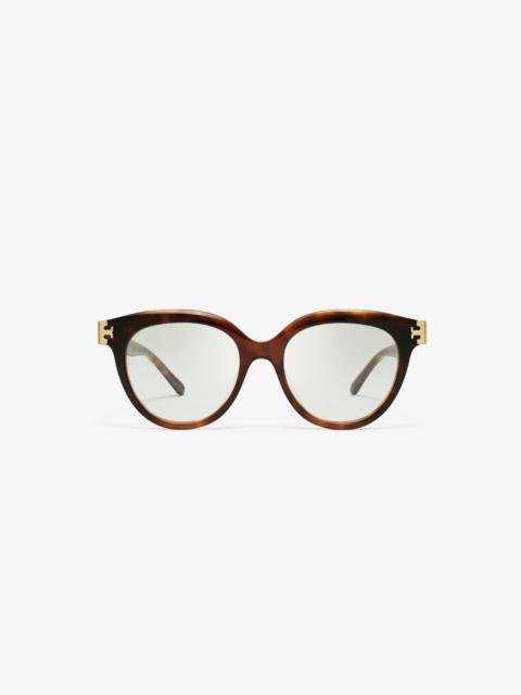 TORY BURCH Eleanor Round Eyeglasses
