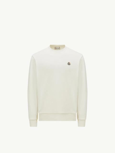 Moncler Logo Patch Cotton Sweatshirt