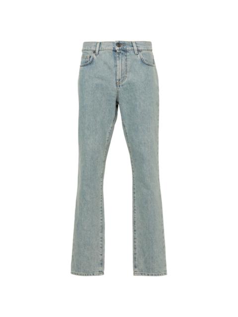 Moschino straight-leg washed jeans
