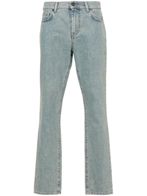 Moschino straight-leg washed jeans