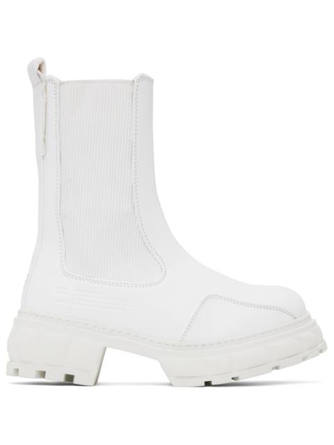 VIRÓN White Paradigm Chelsea Boots