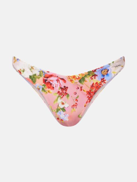 Roberto Cavalli Printed bikini bottoms