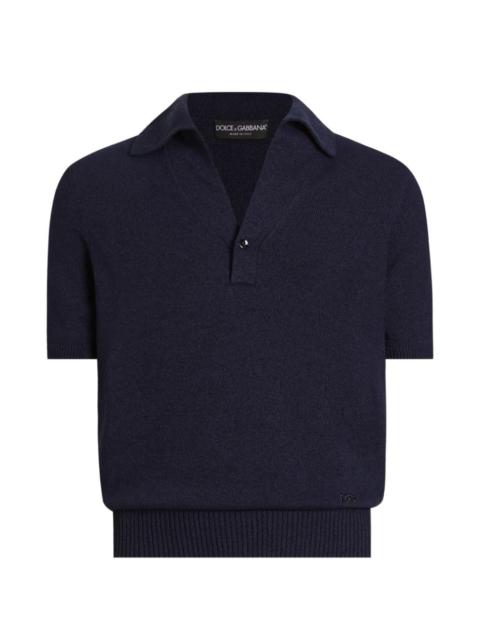 Dolce & Gabbana cotton blend polo shirt