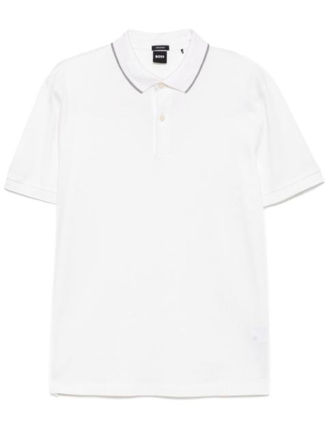 BOSS cotton polo shirt