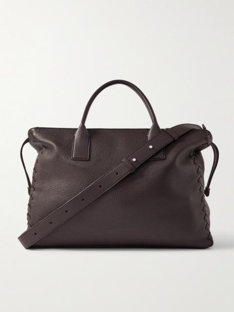 Bottega Veneta Medium Intrecciato Full-Grain Leather Messenger Bag