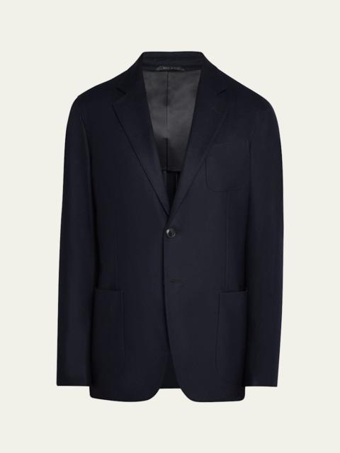 GIORGIO ARMANI Men's Stretch Cashmere Blazer