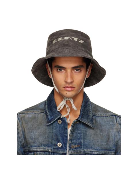 Rick Owens DRKSHDW Gray Concordians Gilligan Hat