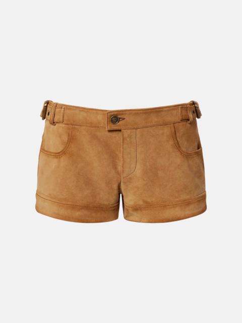 Etro Suede shorts