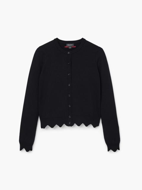 Marc Jacobs SCALLOP DAISY CARDIGAN