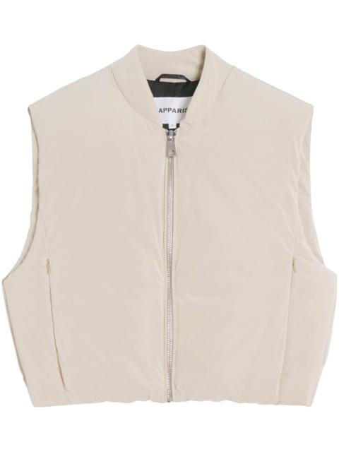 APPARIS Phoenix animal-print gilet