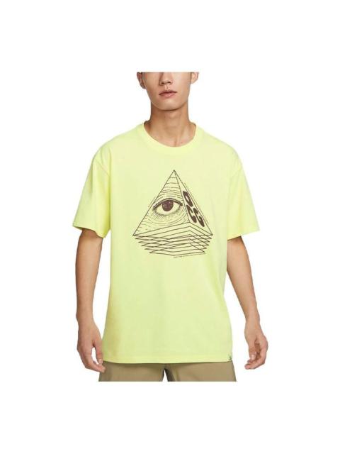 Nike Nike ACG Changing Eye T-Shirt 'Light Green' FJ1128-337