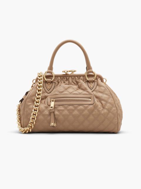 RE-EDITION QUILTED LEATHER STAM BAG