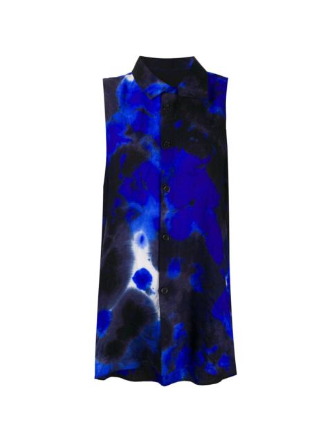 Y's longline tie-dye shirt